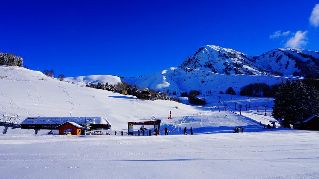 Residence Goelia Les Chalets Des Ecourts Saint-Jean-d'Arves Exterior foto